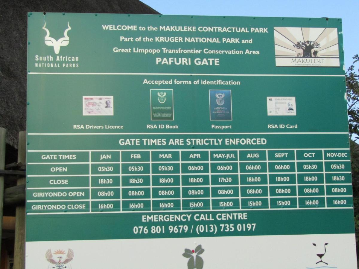 Pafuri Gate Guesthouse Mabalingwe Game Reserve Exteriör bild